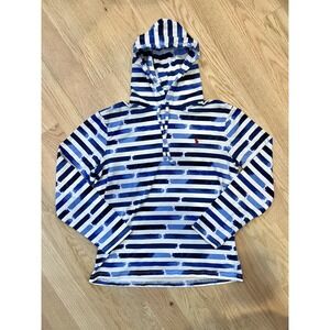 Polo Ralph Lauren Hoodie Men's M Long Sleeve Blue Camo‎ Striped Classic Fit